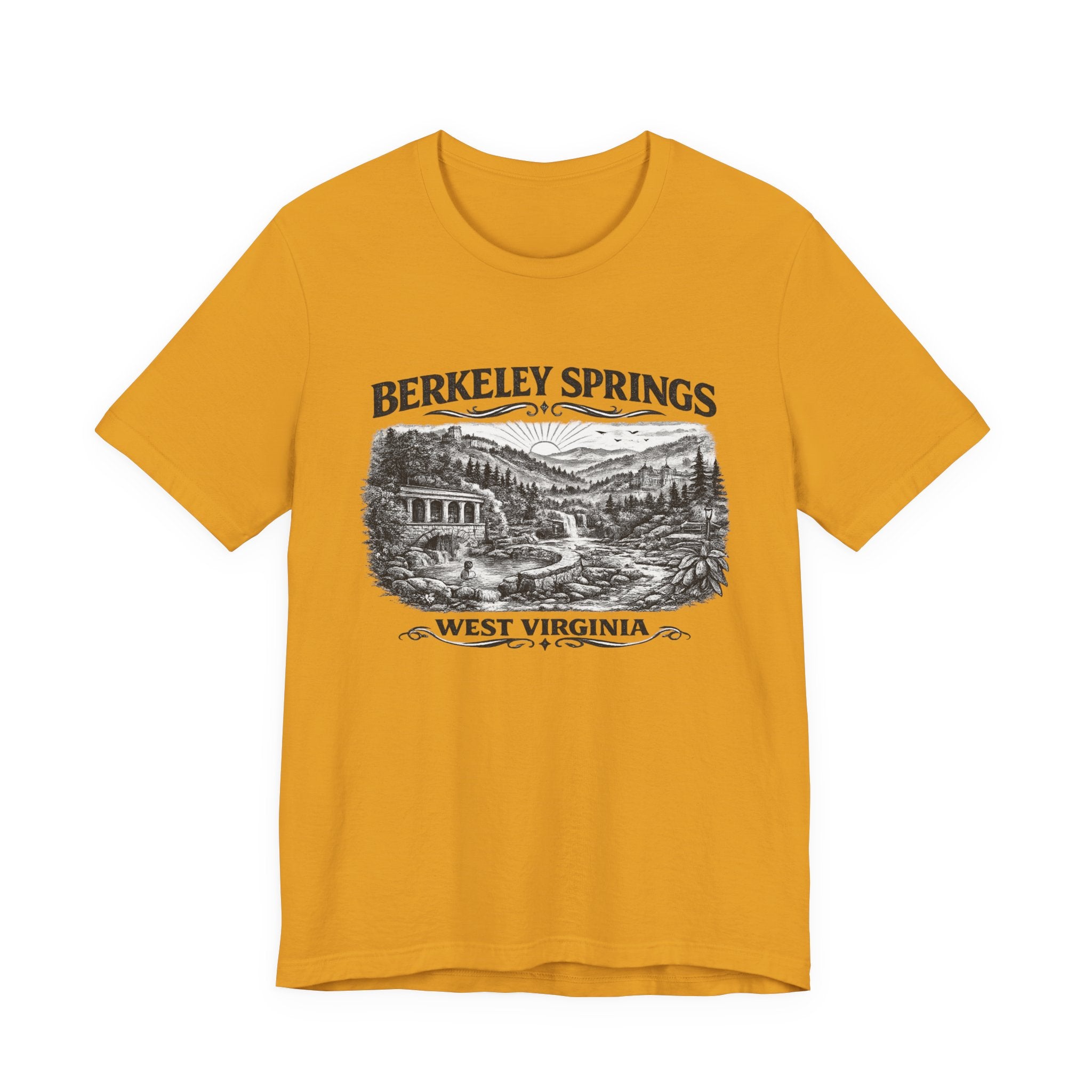 Berkeley Springs West Virginia Vintage Graphic Tee